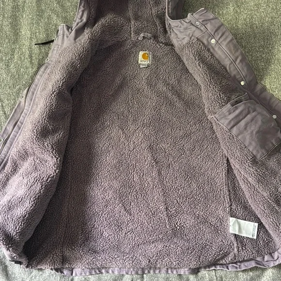 Carhartt Sandstone Berkley Vest Sage Purple Women’s XL - Picture 4 of 10